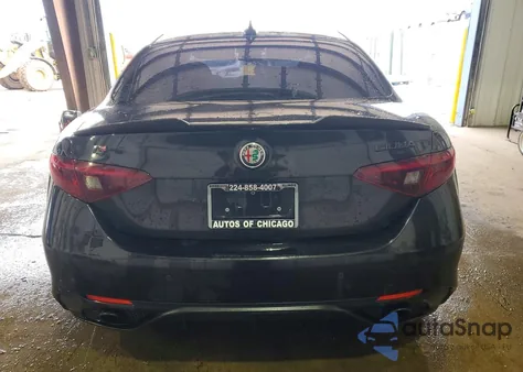 2019 Alfa Romeo Giulia Ti из США, поврежденный, VIN ZARFANBNXK7608217